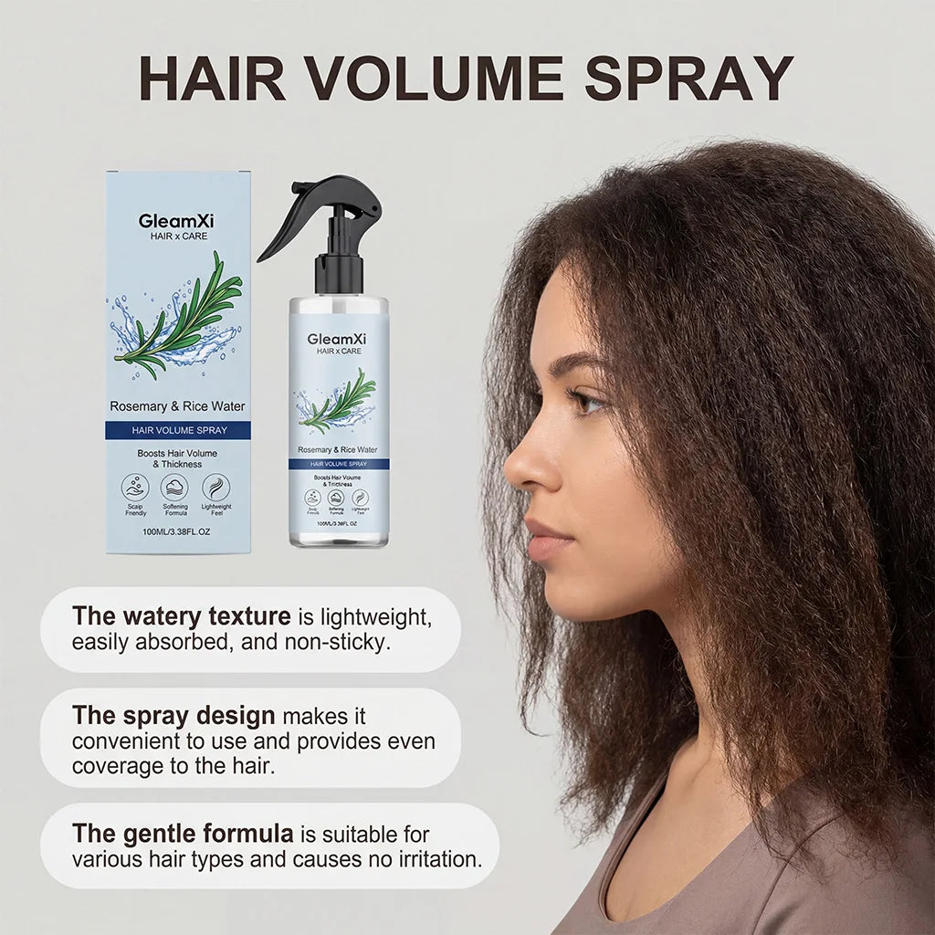 Gleamxi Volumizing Moisturizing Lightweight Hair Spray For All Hair Types