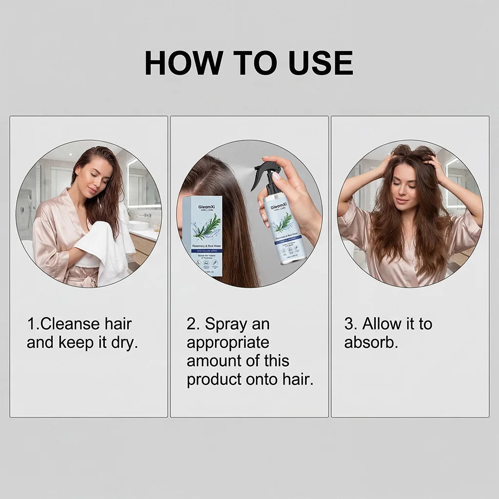 Gleamxi Volumizing Moisturizing Lightweight Hair Spray For All Hair Types