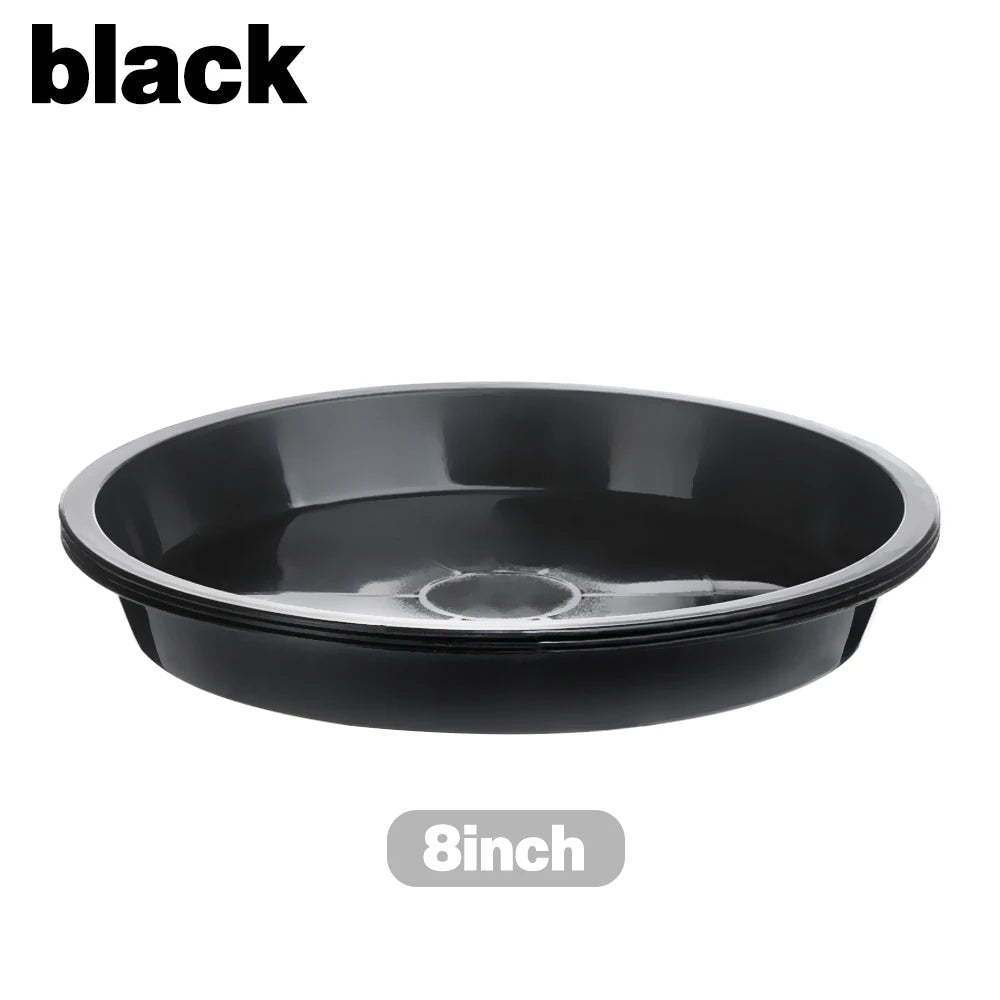 Heavy Duty Plastic Plant Saucers for Indoor and Outdoor Pots