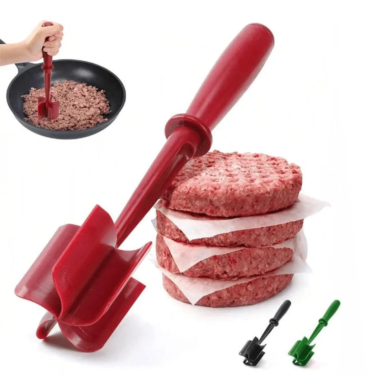 Heat Resistant Meat Chopper And Ground Beef Smasher Tool