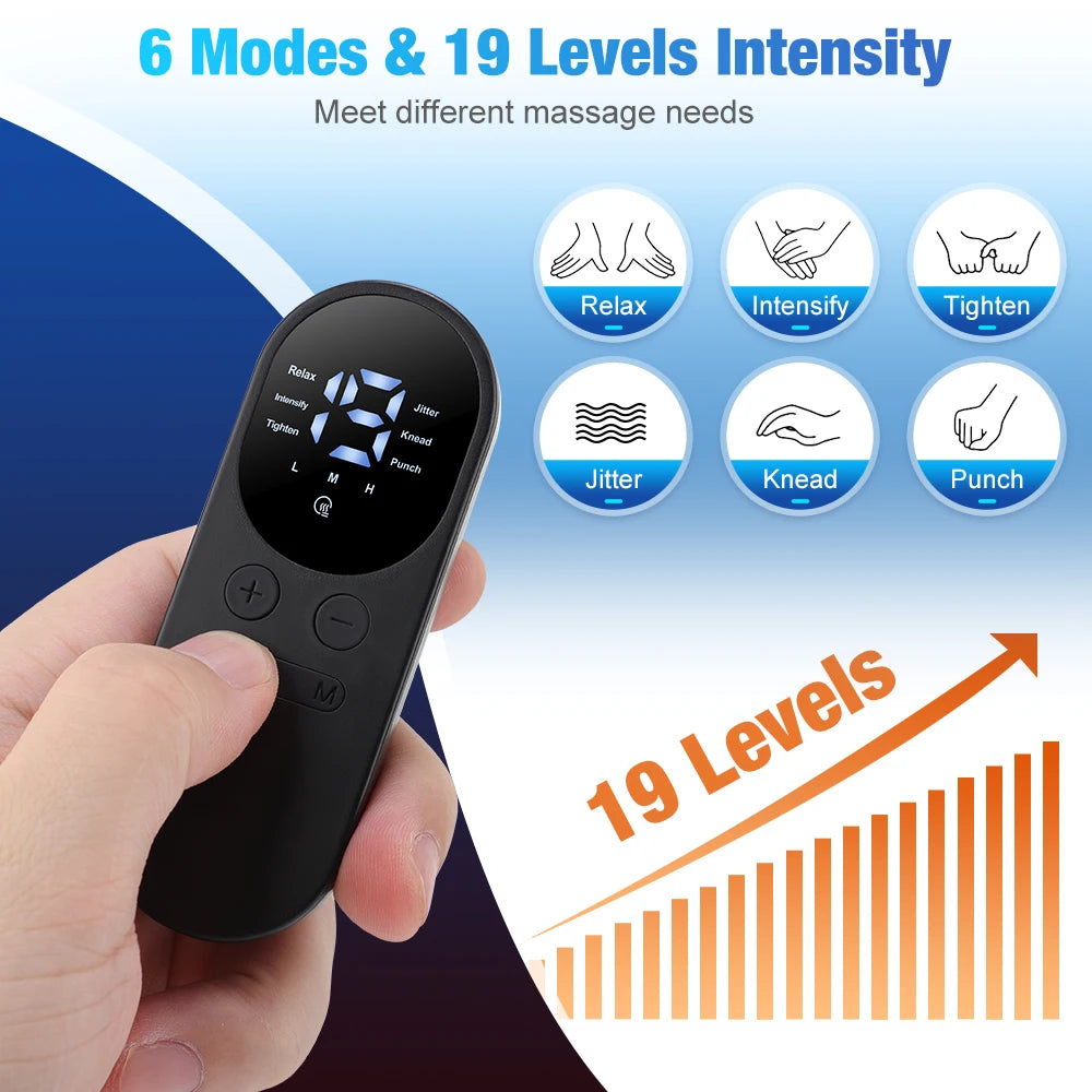 Hailicare EMS Neck Massager With Heat And Multiple Massage Modes