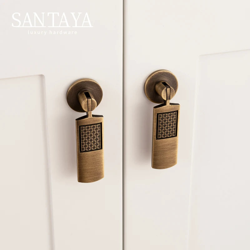 Santaya Brass Modern Kitchen Cabinet And Furniture Drawer Handle