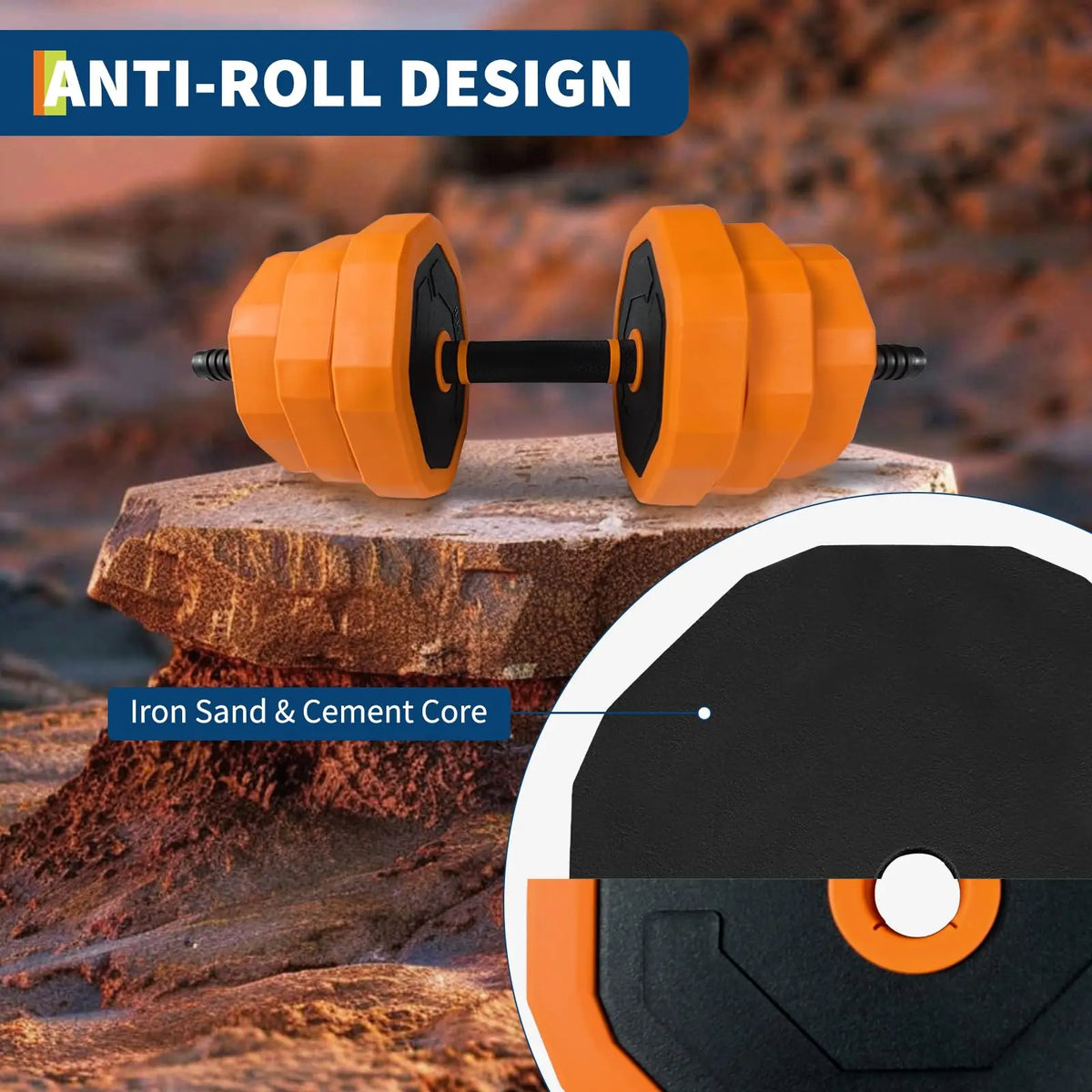 Adjustable Dumbbells Weight Set For Home Gym Strength Training