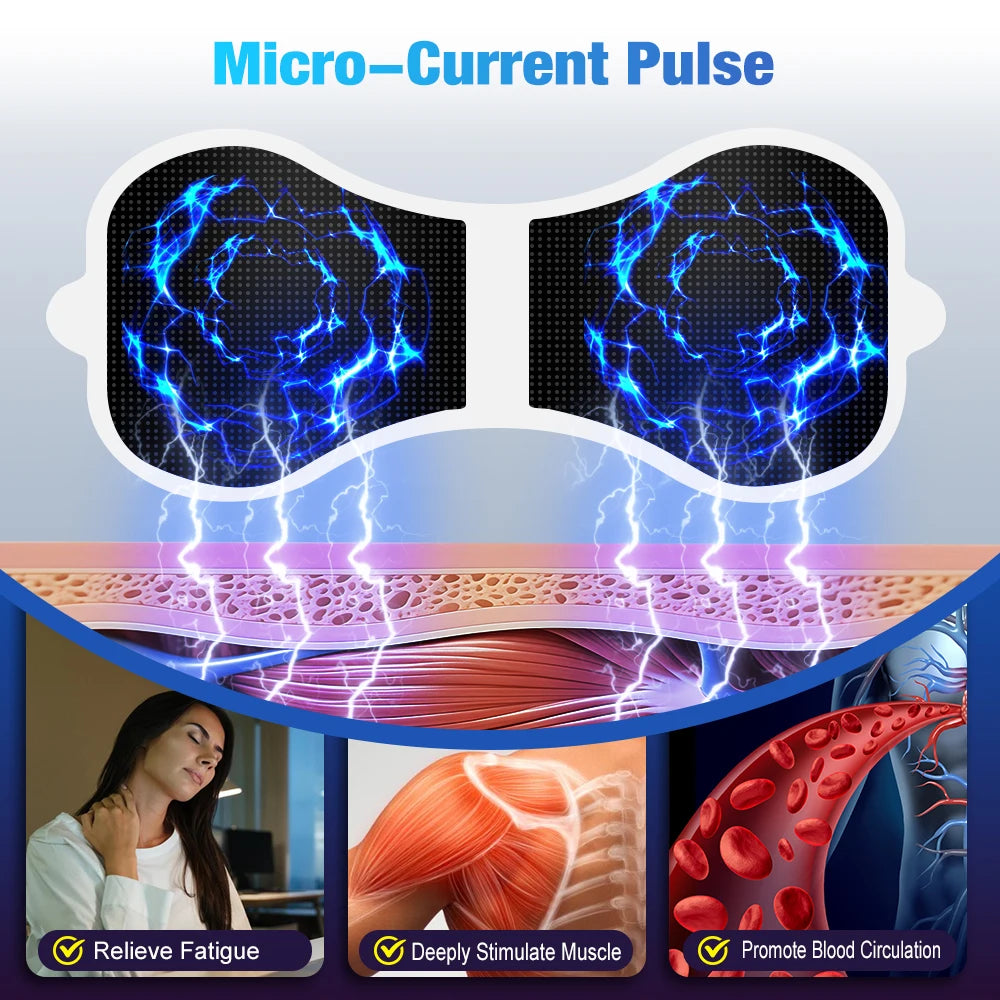 Hailicare EMS Neck Massager With Heat And Multiple Massage Modes
