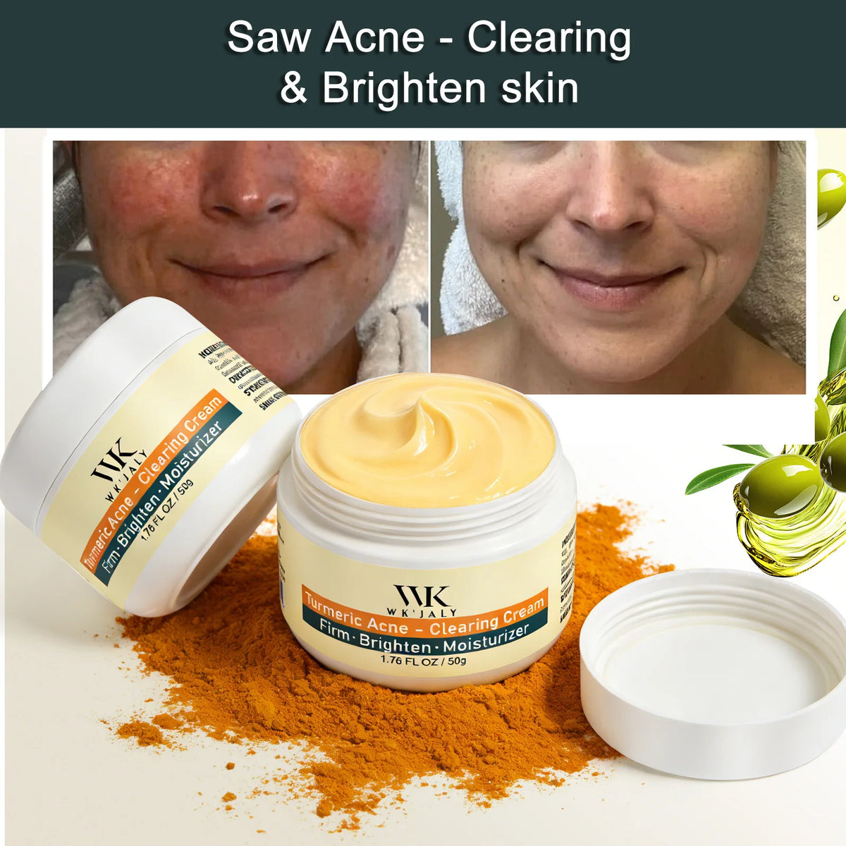WKJALY Lightening Skin Kit For Women Moisturizing Spot Treatment