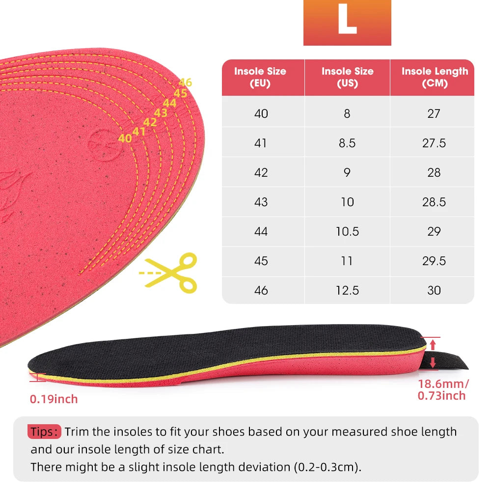 Hailicare Smart Heated Insoles With App Control Rechargeable Foot Warmers