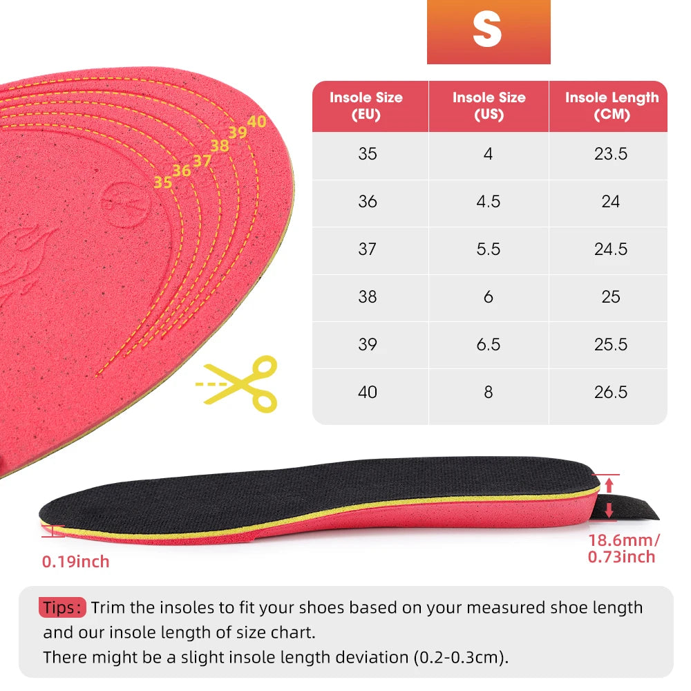 Hailicare Smart Heated Insoles With App Control Rechargeable Foot Warmers