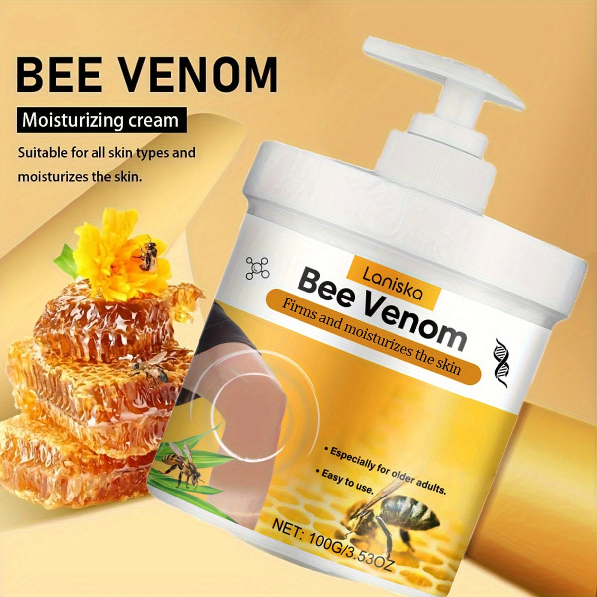 Bee Venom Joint Massage Cream Turmeric Arnica Body Care