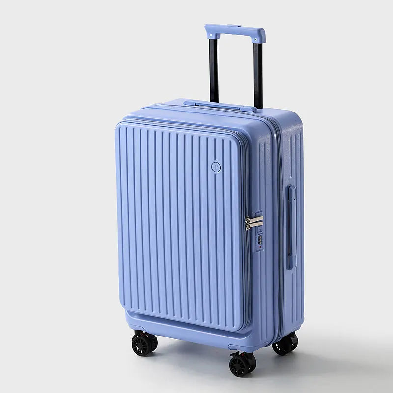 Dk Multifunctional Expandable Spinner Luggage With Brake Wheels And Usb