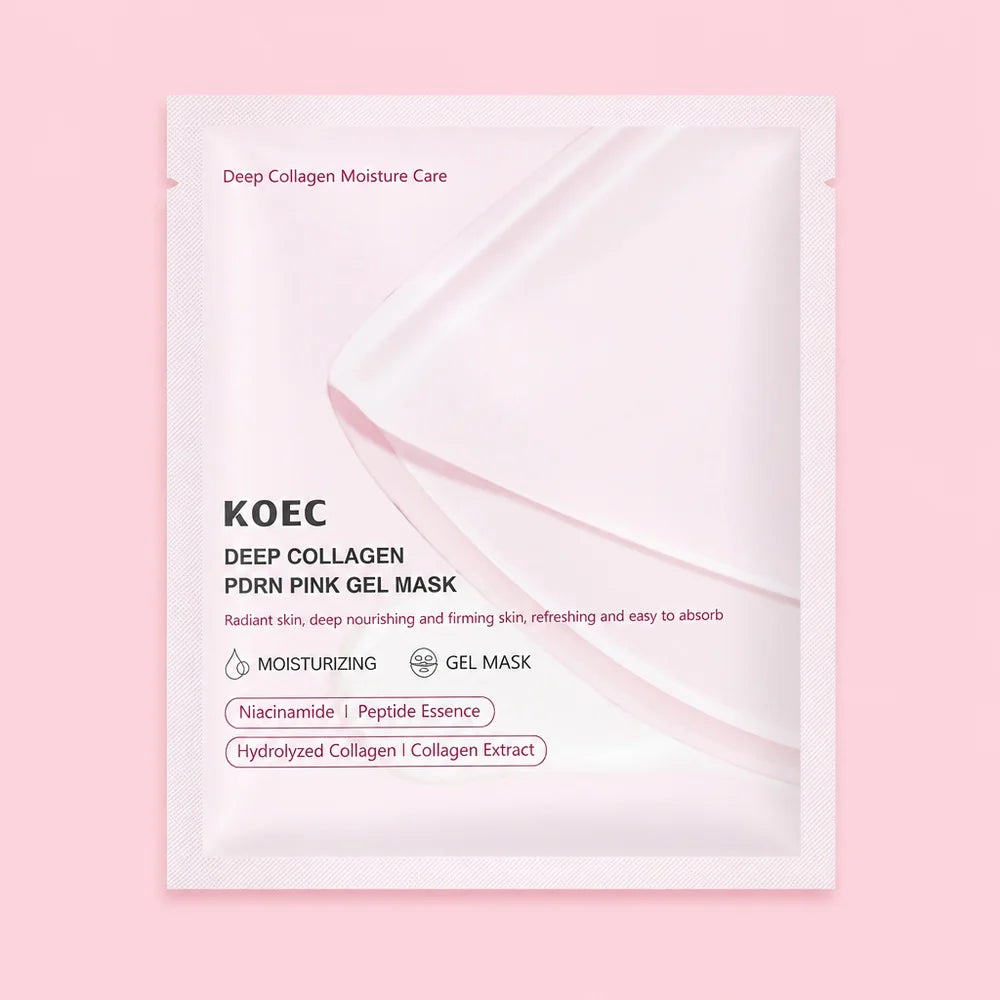 Pdrn Pink Collagen Gel Face Mask Deep Hydration Moisturizing Treatment