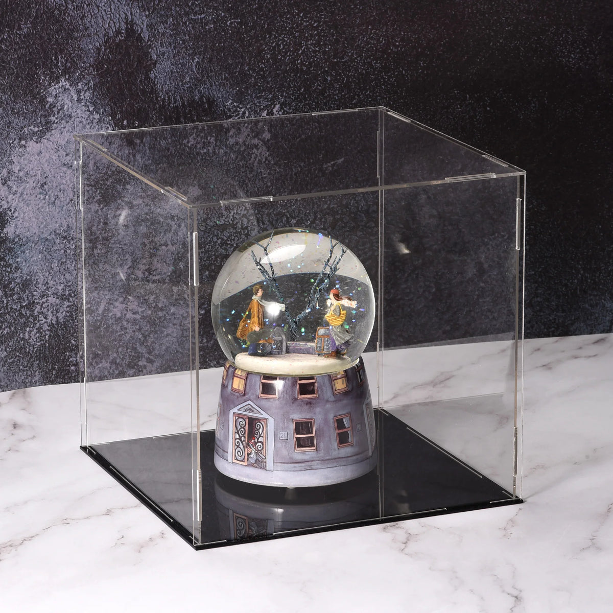 Acrylic Display Case Dustproof Storage Box For Collectibles