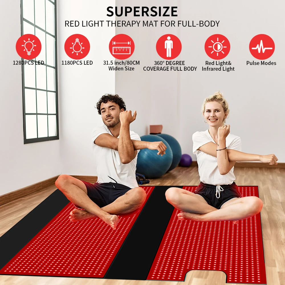 Full Body LED Infrared Thermal Relaxation Sleeping Mat