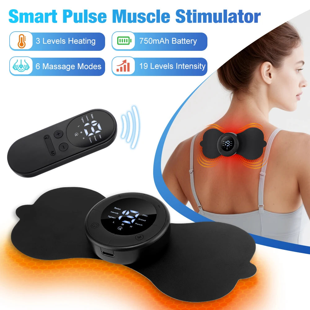 Hailicare EMS Neck Massager With Heat And Multiple Massage Modes