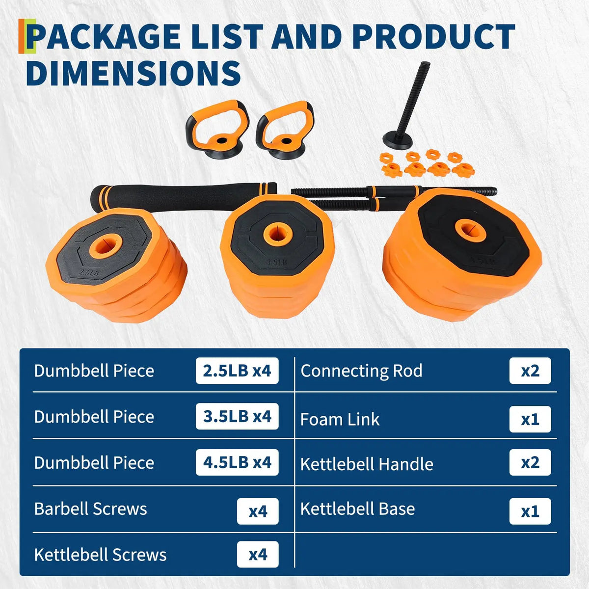 Adjustable Dumbbells Weight Set For Home Gym Strength Training