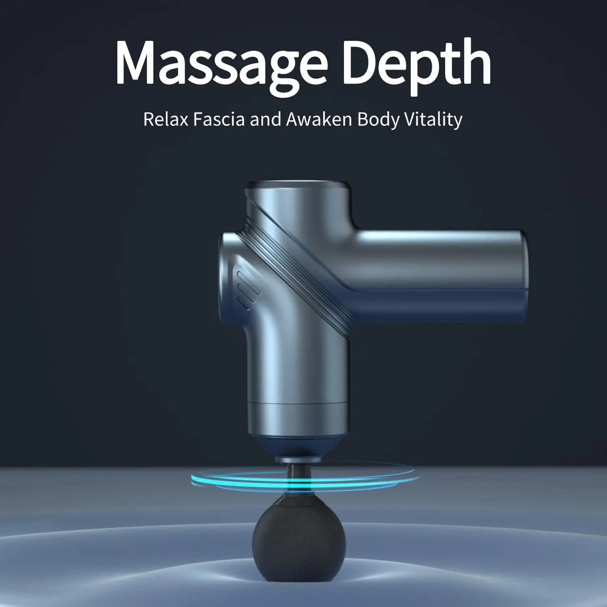 Leercon Massage Gun With Silent Brushless Motor And Four Heads