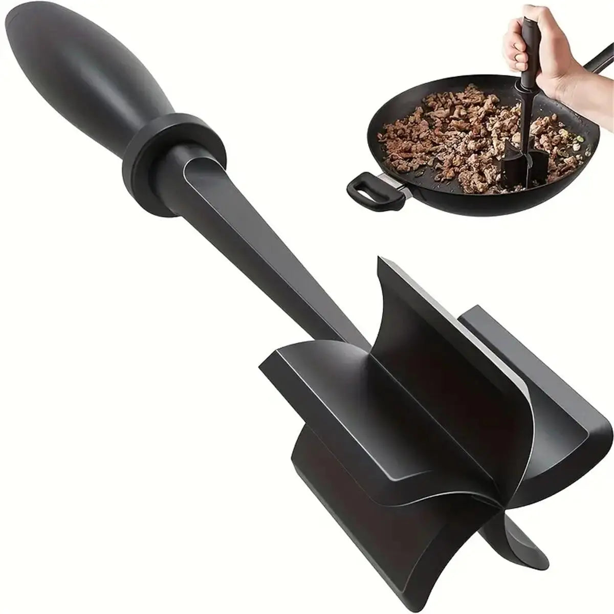 Heat Resistant Meat Chopper And Ground Beef Smasher Tool