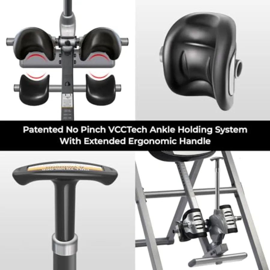 Innova Advanced Heat Massage Inversion Table For Back Relief