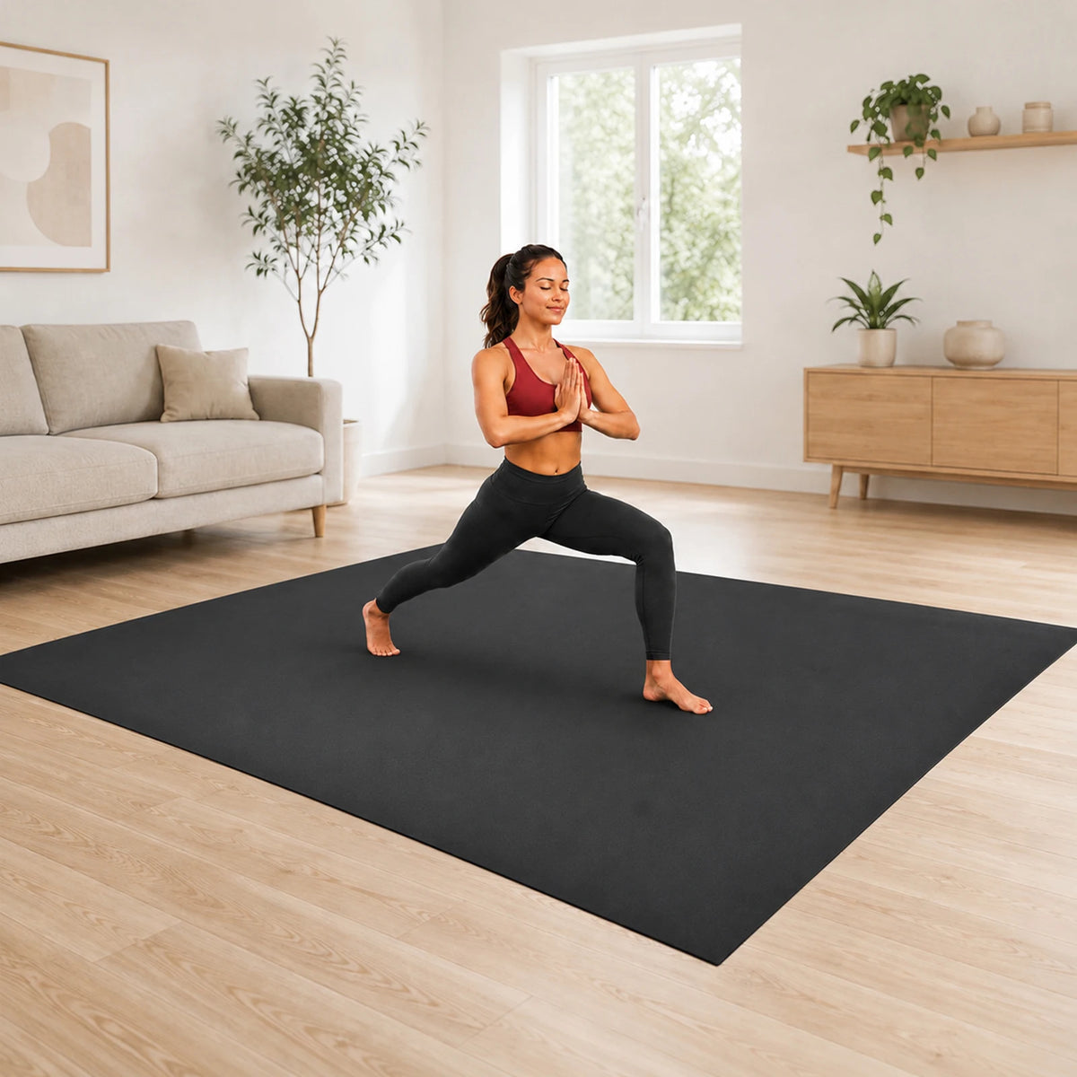 Premium Non Slip Workout Mat For Home Gym And Training