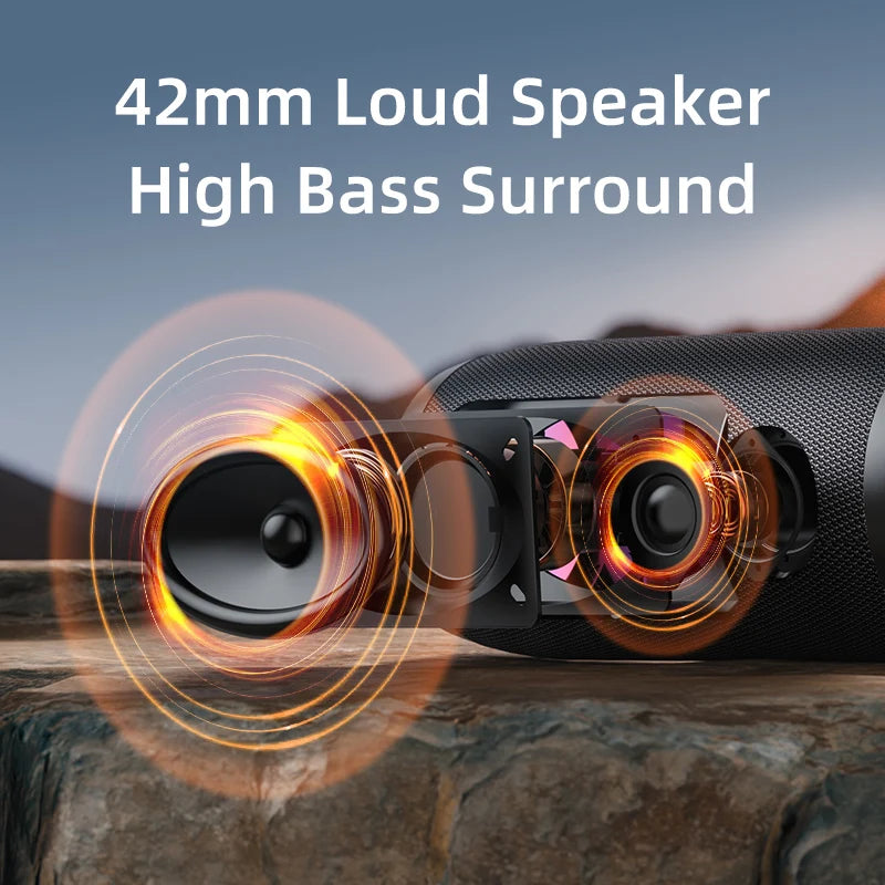 ZEALOT Portable Waterproof Bluetooth Speaker With Stereo Bass Sound