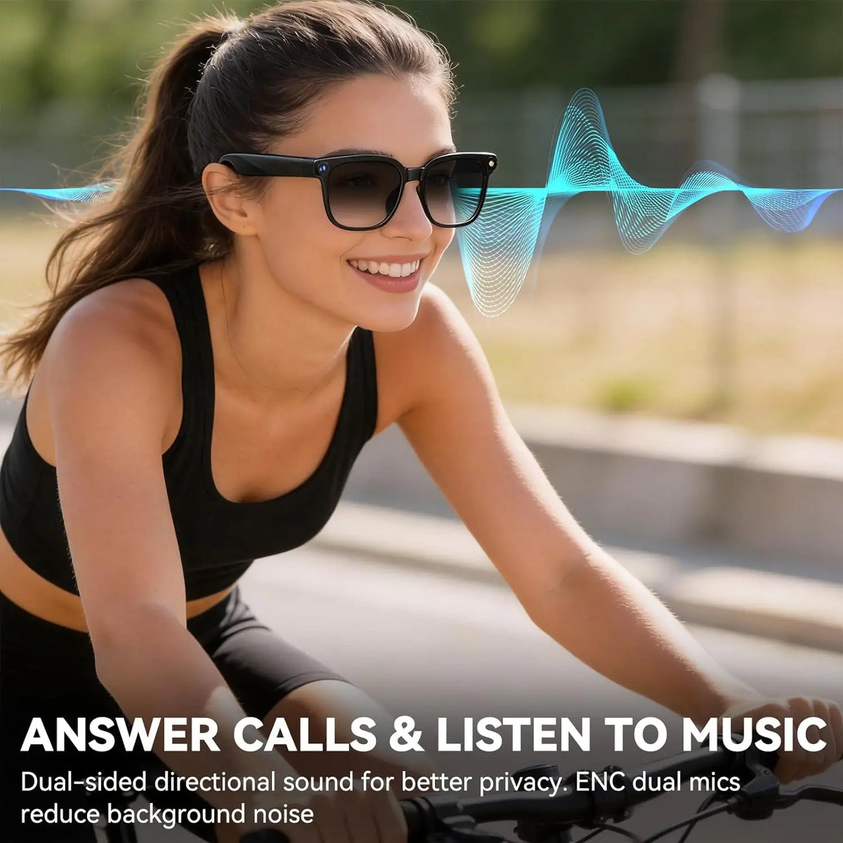 Bluetooth AI Smart Glasses With 8MP Camera And Live Translation
