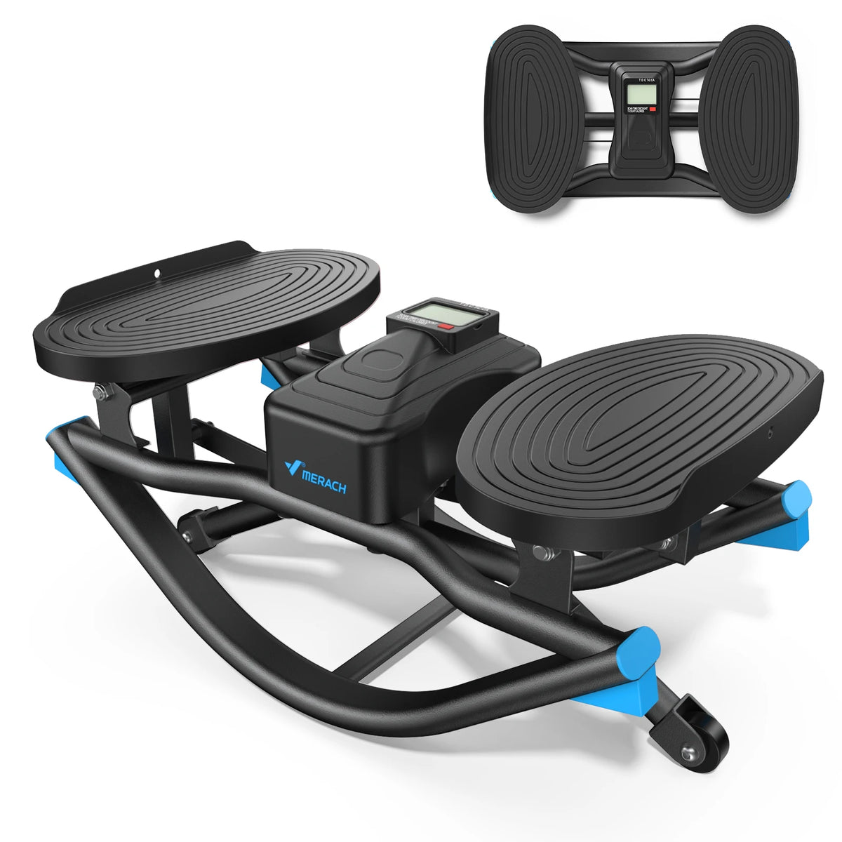 Merach Silent Rocking Stepper Core Ab Twist Exercise Board