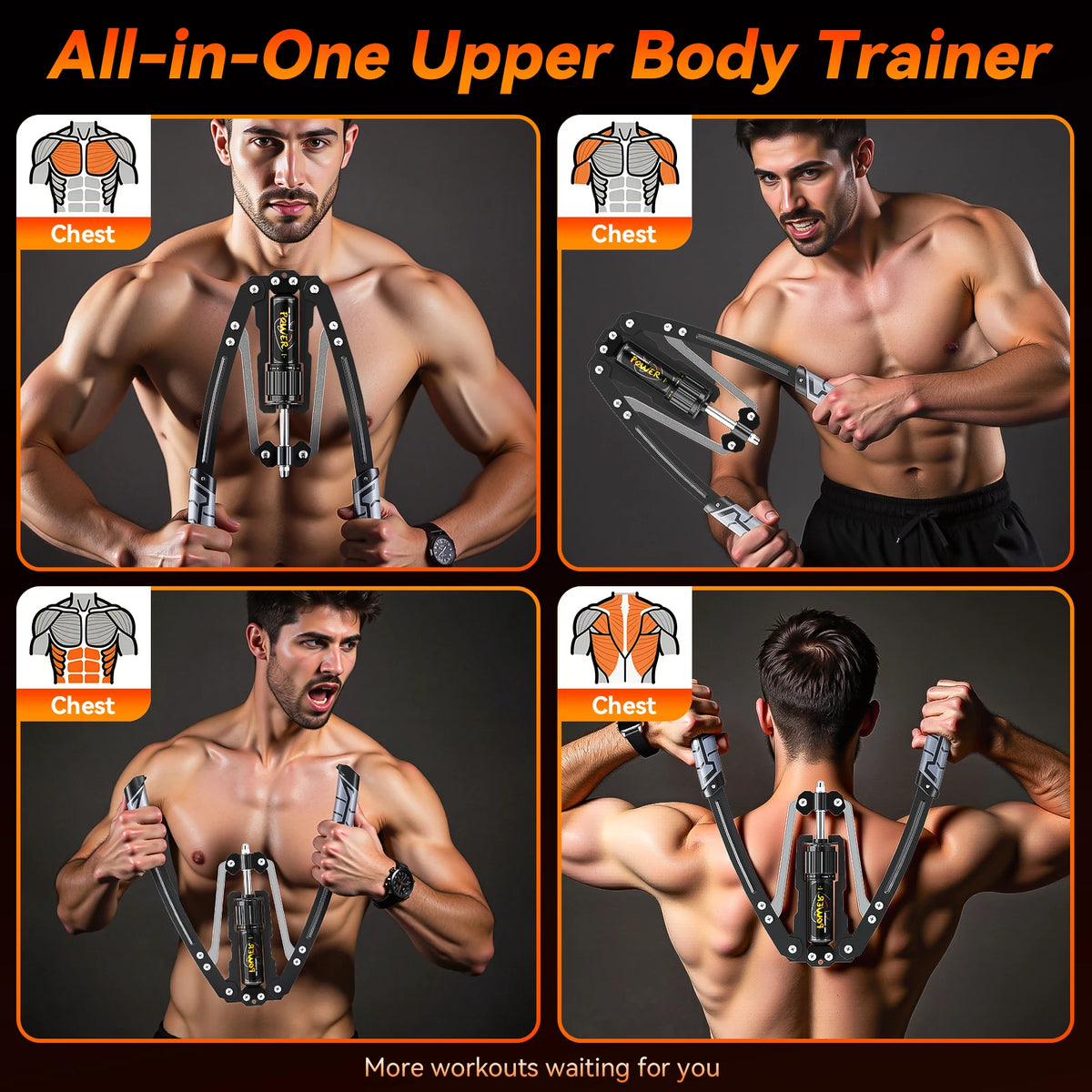 Adjustable Hydraulic Arm Power Twister And Strength Training Machine