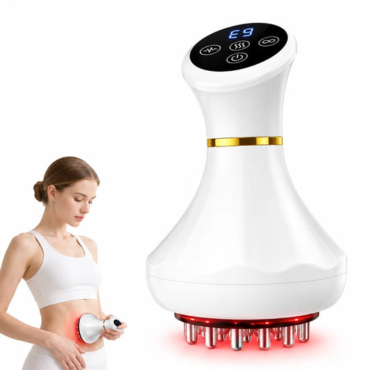 Jitesy Red Light Abdominal Massager With Heat And Vibration