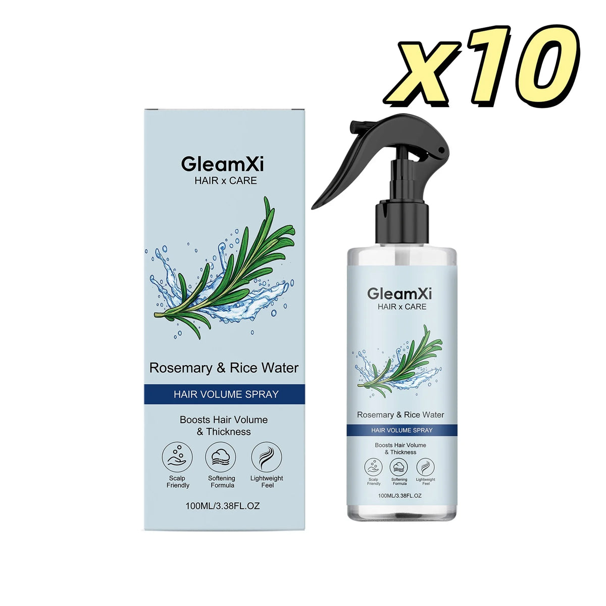 Gleamxi Volumizing Moisturizing Lightweight Hair Spray For All Hair Types