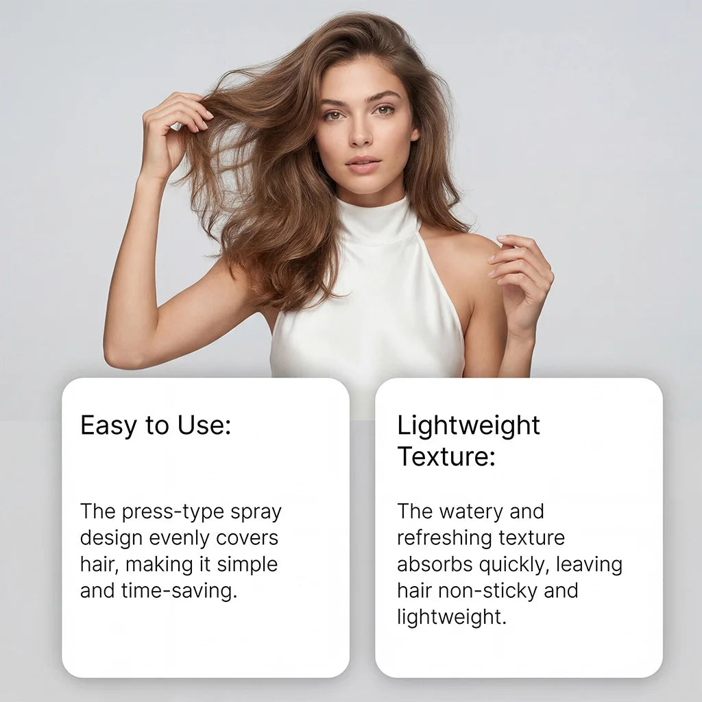 Gleamxi Volumizing Moisturizing Lightweight Hair Spray For All Hair Types