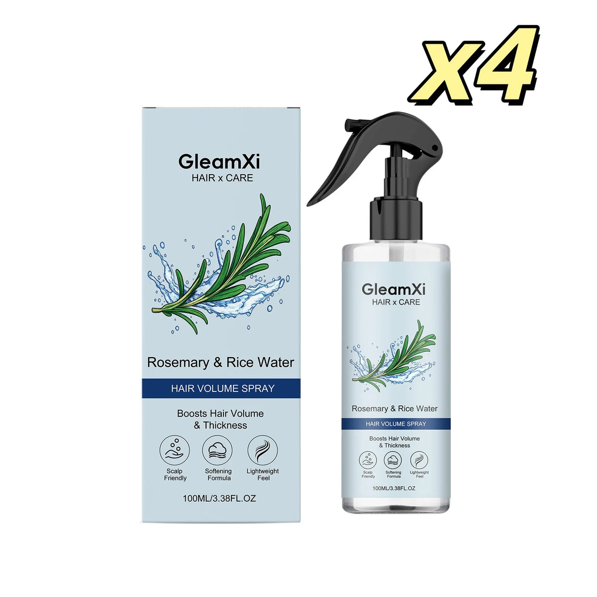 Gleamxi Volumizing Moisturizing Lightweight Hair Spray For All Hair Types