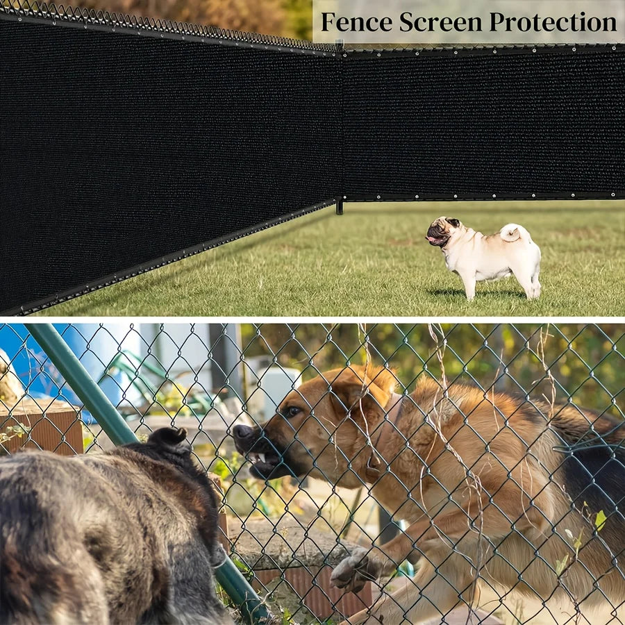 Heavy Duty HDPE Fence Privacy Screen With Cable Zip Ties