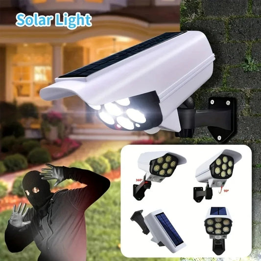 Outdoor Motion Sensor Solar Security Light for Porch Garden Patio