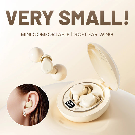 SHUKE Bluetooth Sleep Earbuds With Noise Cancellation For Side Sleepers