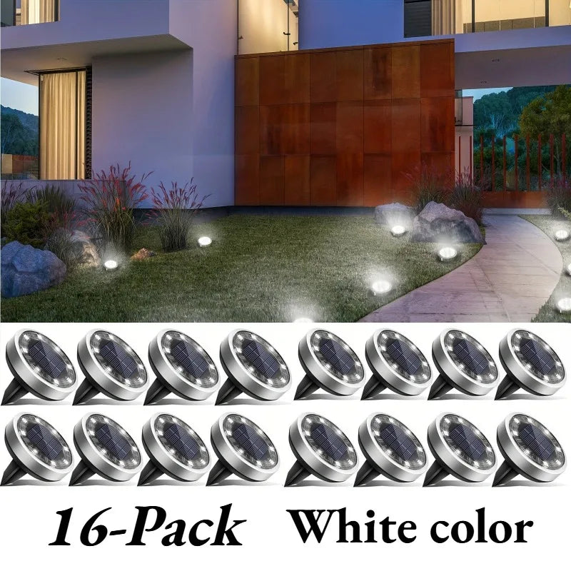 Solar Pathway Lights for Garden Patio Lawn and Landscape Lighting