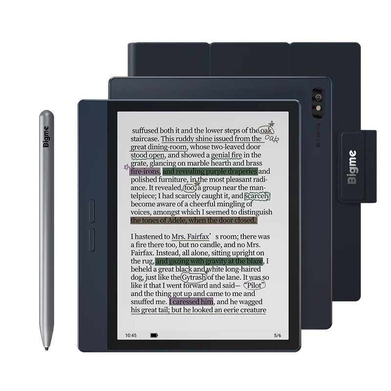 Bigme Ebook Reader Android 14 300PPI 4G Calling E Ink Tablet