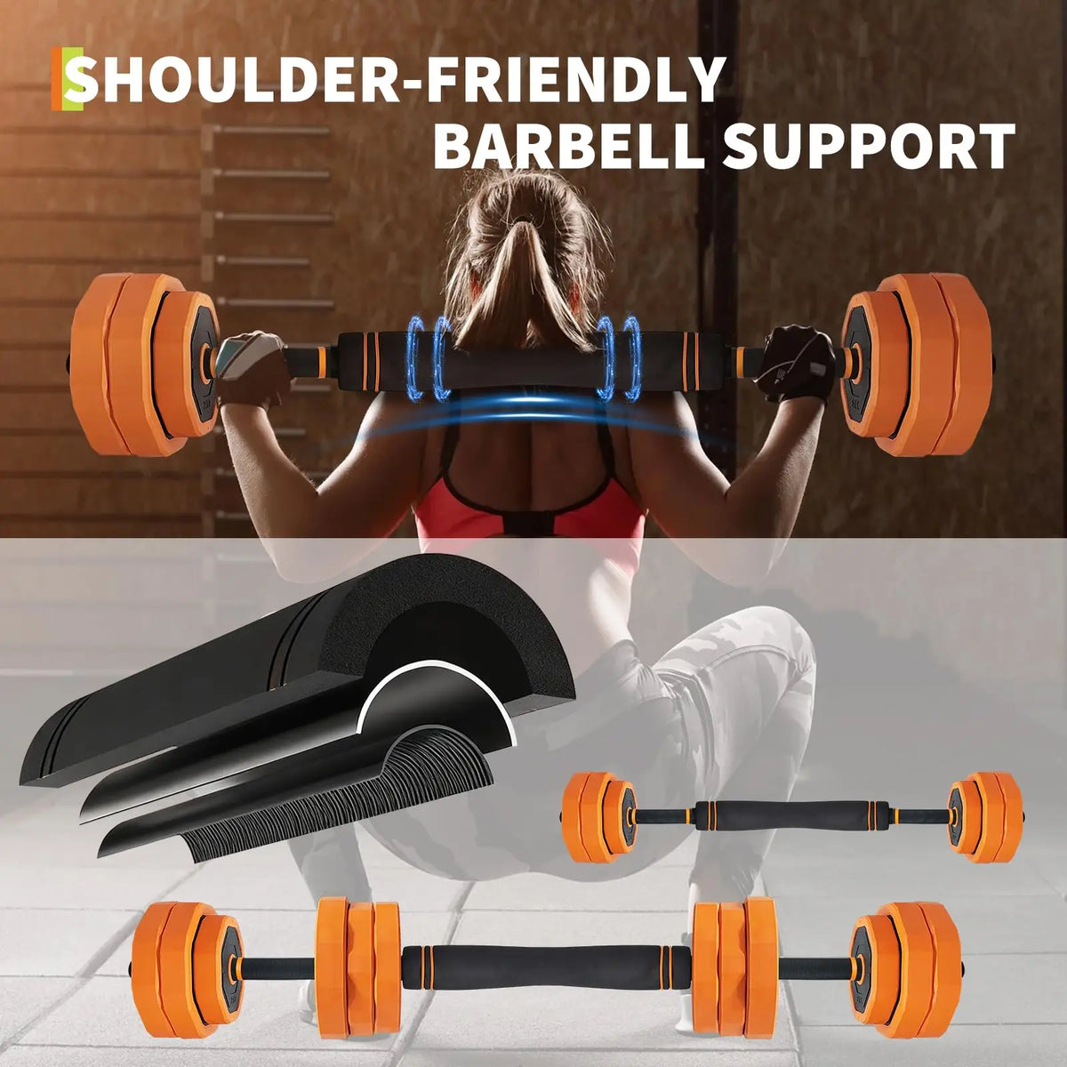 Adjustable Dumbbells Weight Set For Home Gym Strength Training
