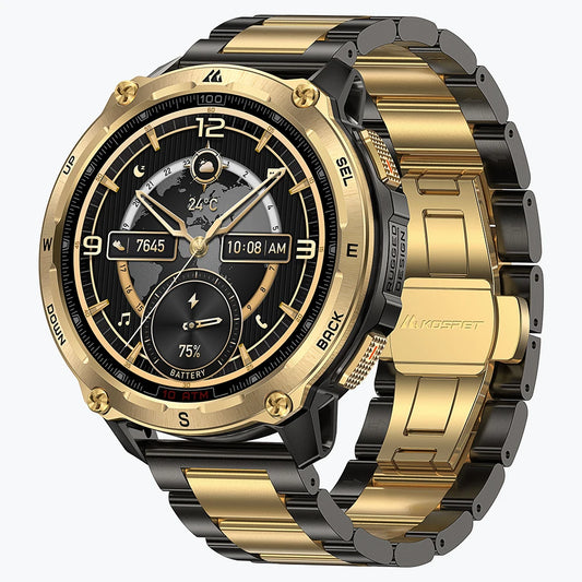 Kospet Tank T4 Male Military GPS Smartwatch With Offline Maps