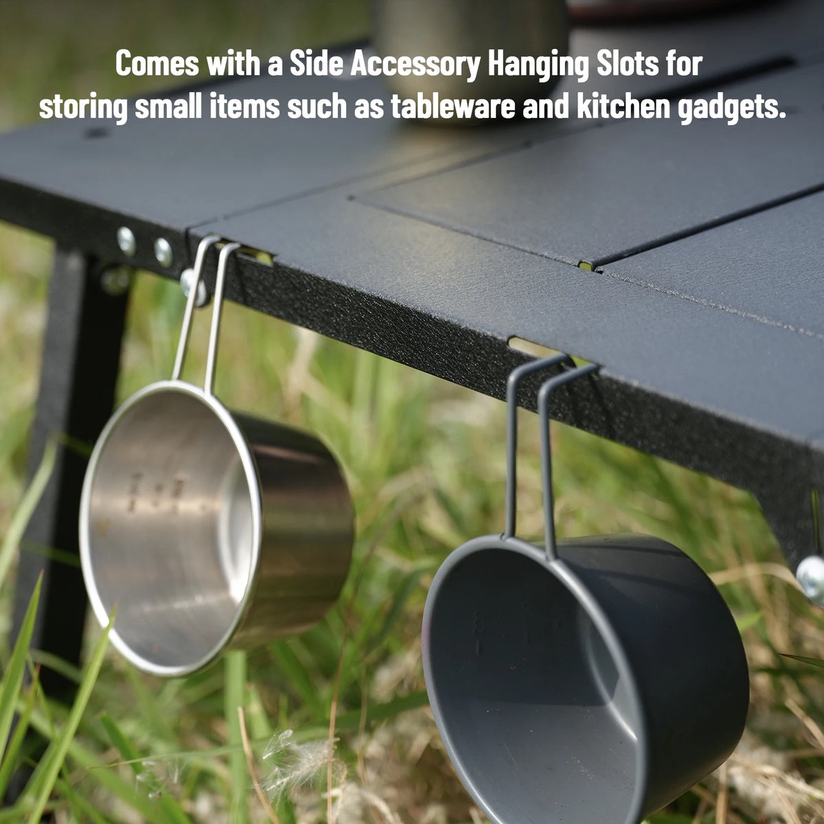 Pakicetus Foldable Camping Table Portable Outdoor Utility Table