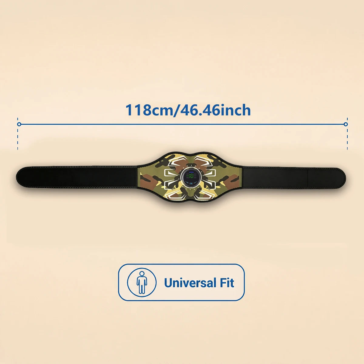 Woflend EMS Abdominal Muscle Stimulator Fitness Belt Massager