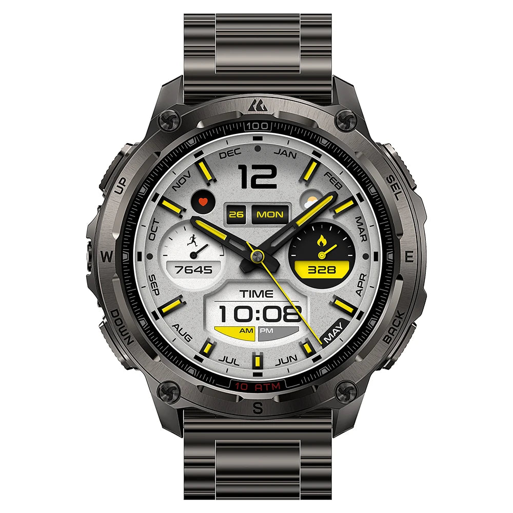 Kospet Tank T4 Male Military GPS Smartwatch With Offline Maps
