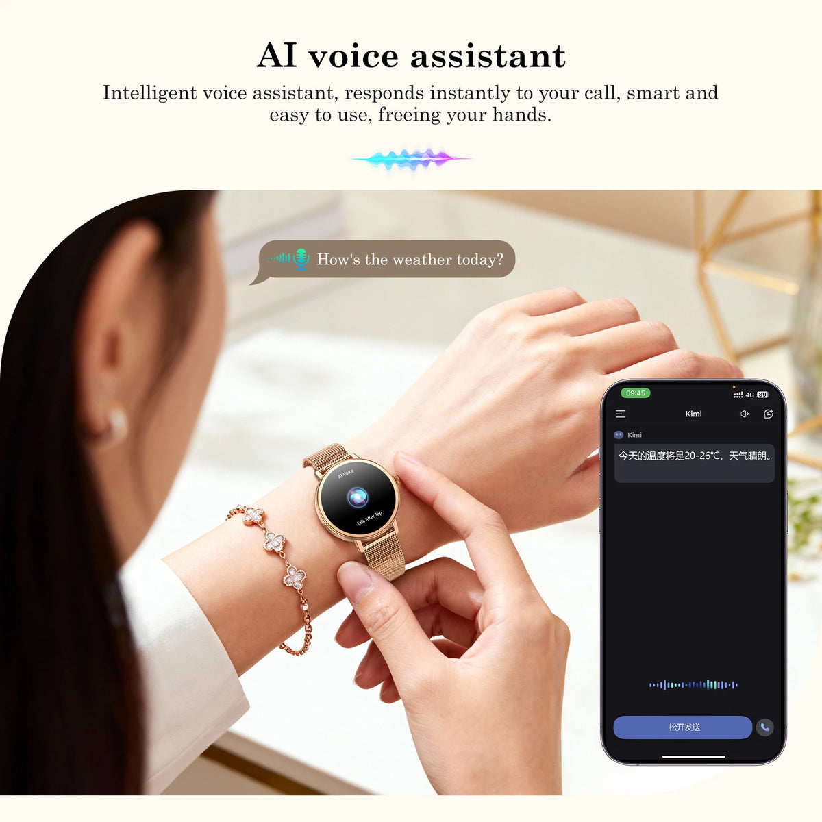Blackview Waterproof Smartwatch With Heart Rate Monitor Fitness Tracking