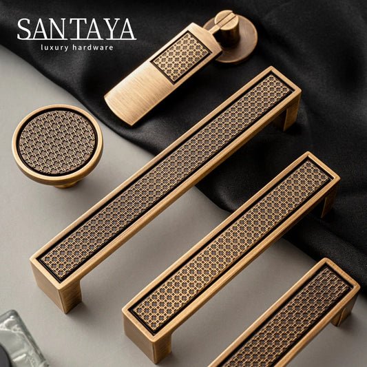 Santaya Brass Modern Kitchen Cabinet And Furniture Drawer Handle