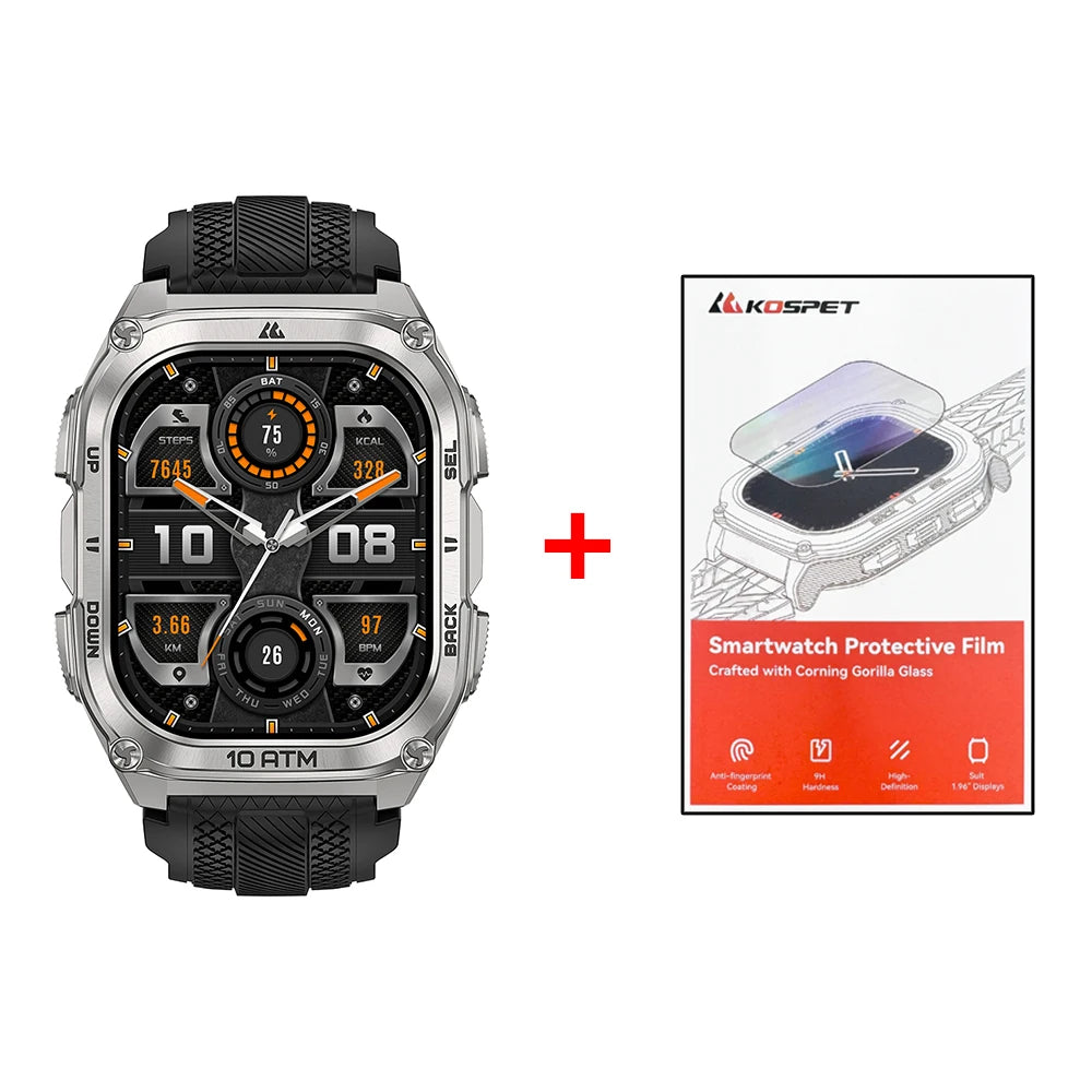 KOSPET Tank M4 Smart Watch GPS Stainless Steel Dive Edition