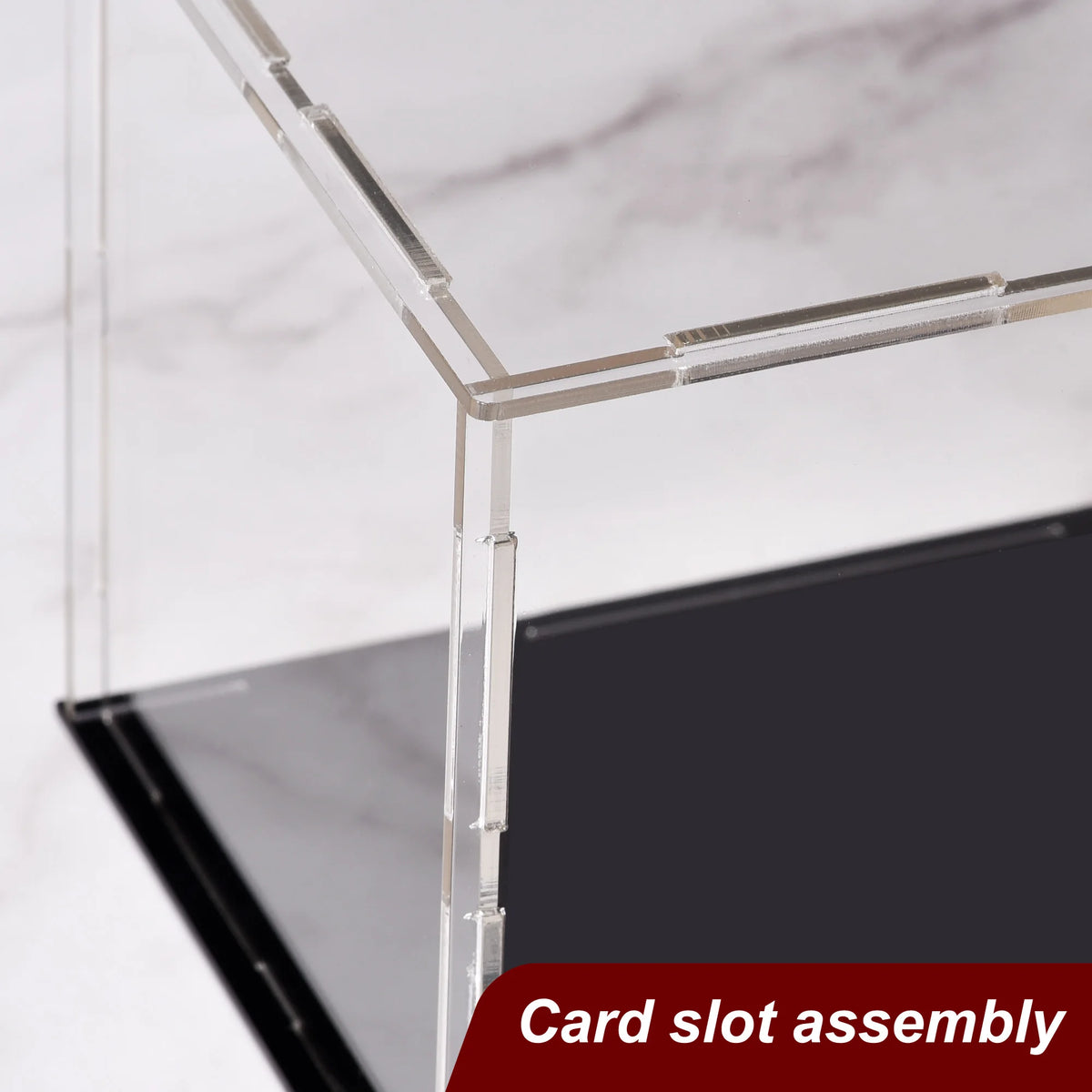 Acrylic Display Case Dustproof Storage Box For Collectibles