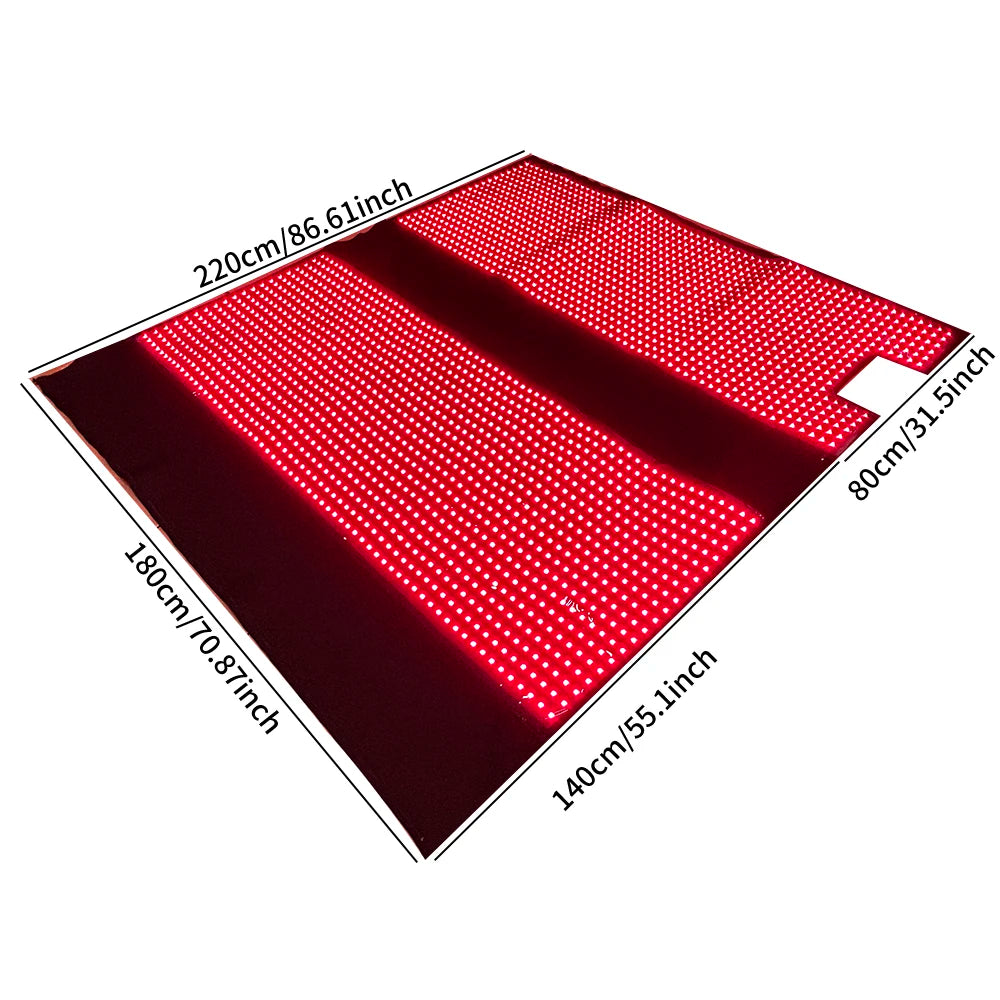 Full Body LED Infrared Thermal Relaxation Sleeping Mat