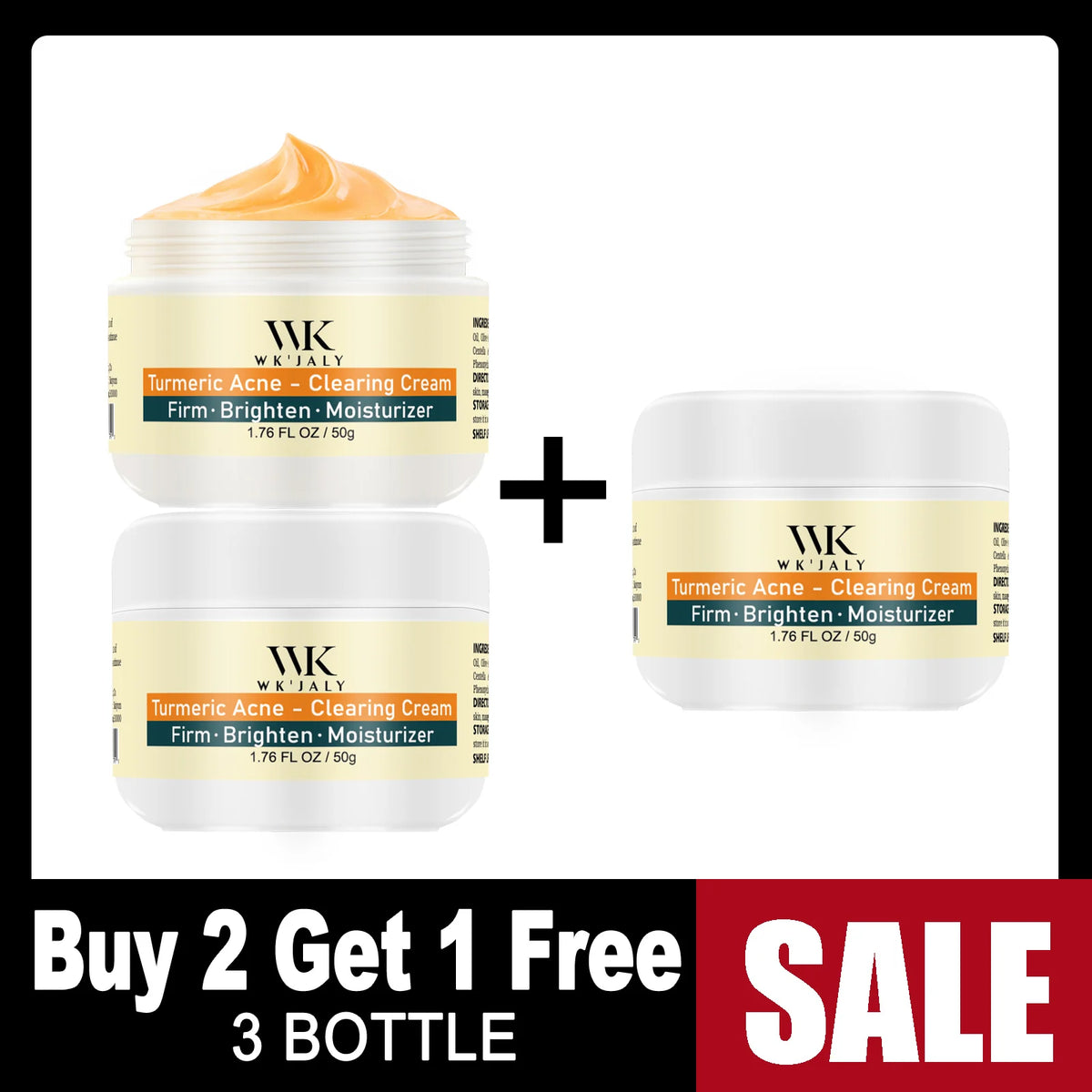 WKJALY Lightening Skin Kit For Women Moisturizing Spot Treatment