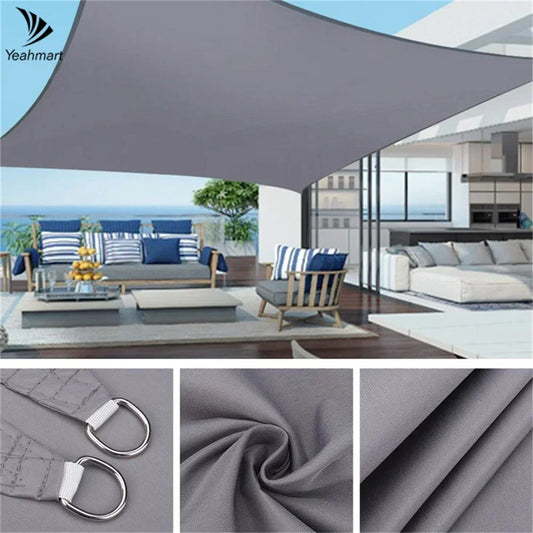 Waterproof Sun Shade Sail Canopy for Patio Garden and Camping