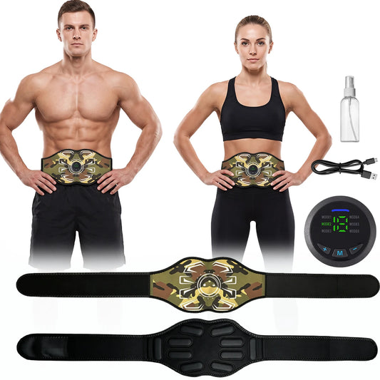 Woflend EMS Abdominal Muscle Stimulator Fitness Belt Massager