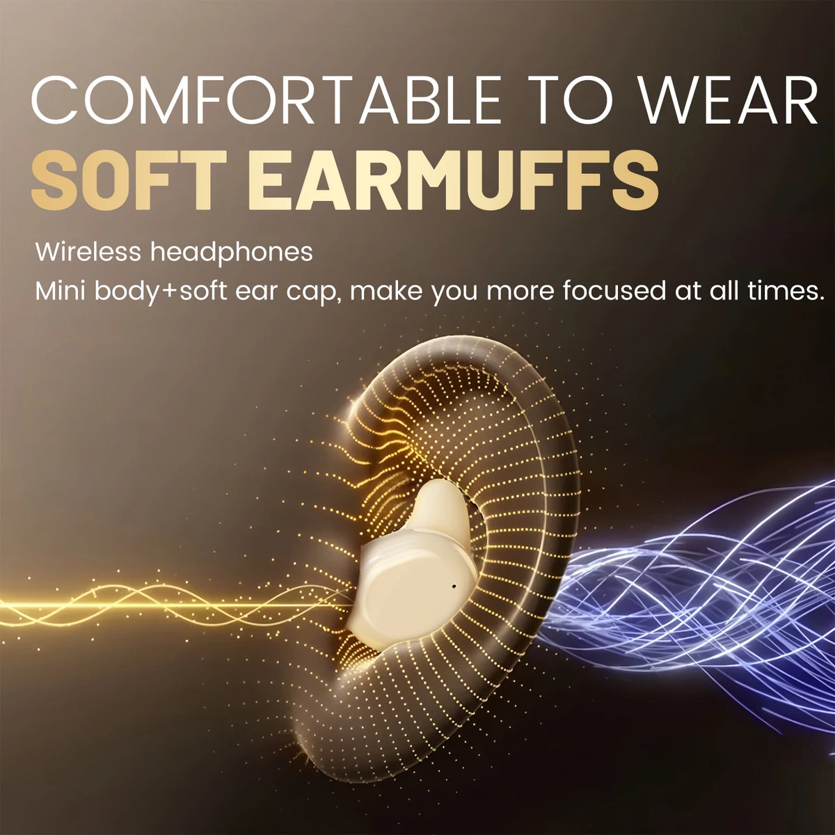 SHUKE Bluetooth Sleep Earbuds With Noise Cancellation For Side Sleepers