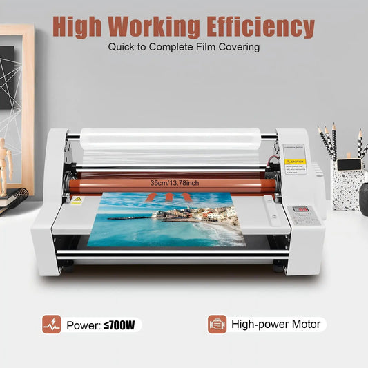 700W Double Sided Laminating Machine With Electronic Temperature Control